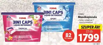 Lidl FORMIL Mosókapszula 22db ajánlat
