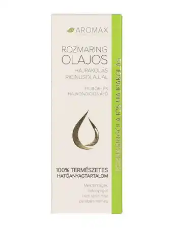 Rossmann Aromax rozmaringos hajpakolás ricinus olajjal - 100 ml ajánlat