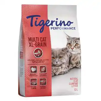 ZooPlus 12l tigerino xl grain óriási kedvezménnyel! macskaalom - multi cat ajánlat