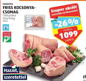 HÚSMESTER FRISS KOCSONYA CSOMAG 1500g
