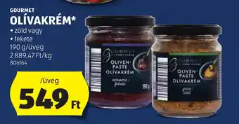 ALDI GOURMET OLÍVAKRÉM 190g ajánlat