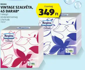 ALDI REGINA VINTAGE SZALVÉTA ajánlat