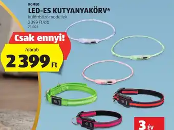 ALDI ROMEO LED ES KUTYANYAKÖRV ajánlat