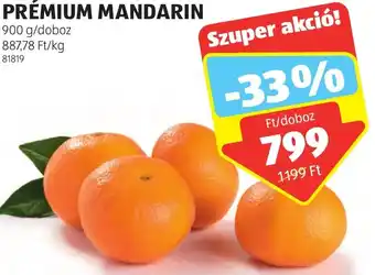 ALDI PRÉMIUM MANDARIN 900g ajánlat