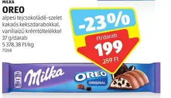 ALDI MILKA OREO 37g ajánlat
