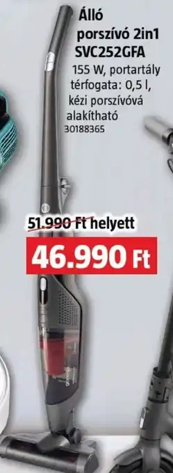 Álló porszívó 2in1 SVC252GFA