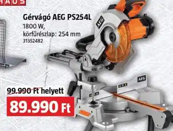 Gérvágó AEG PS254L