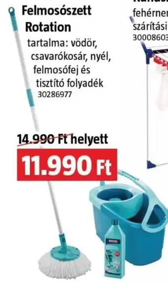 Felmosószett Rotation