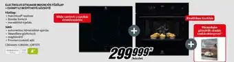 MediaMarkt ELECTROLUX EIT61443B INDUKCIÓS FŐZŐLAP EOD6P71Z BEÉPÍTHETŐ GÖZSÜTŐ ajánlat