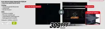 MediaMarkt ELECTROLUX EIV634 INDUKCIÓS FŐZŐLAP EOE7P31X BEÉPÍTHETŐ SÜTŐ ajánlat