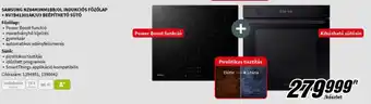 Media Markt SAMSUNG NZ64M3NM1BB OL INDUKCIÓS FŐZŐLAP NV7B41301AK/U3 BEÉPÍTHETŐ SÜTŐ ajánlat