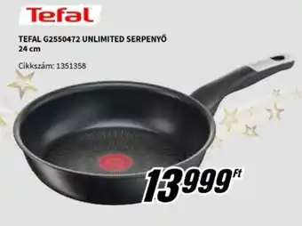 MediaMarkt TEFAL G2550472 UNLIMITED SERPENYŐ 24 cm ajánlat