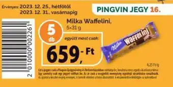 Milka Waffelini 5x31g
