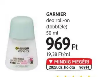 GARNIER deo roll-on 50 ml