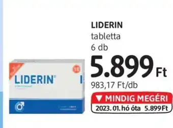 DM LIDERIN tabletta 6 db ajánlat