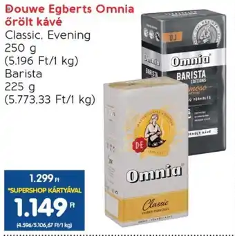 Douwe Egberts Omnia őrölt kávé 250 - 225 g