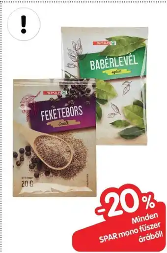 Spar Minden SPAR mono fűszer árából! ajánlat