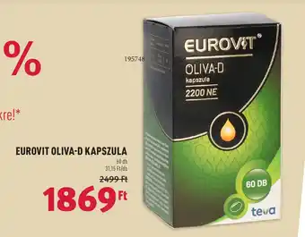 Rossmann EUROVIT OLIVA-D KAPSZULA 60 db ajánlat