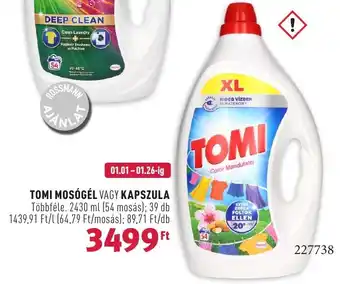 Rossmann TOMI MOSÓGÉL VAGY KAPSZULA 2430 ml ajánlat