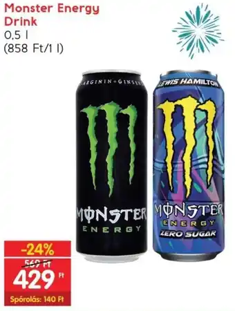 Interspar Monster Energy Drink 0,5l ajánlat