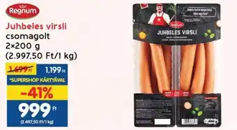 Interspar Juhbeles virsli 2x200g ajánlat