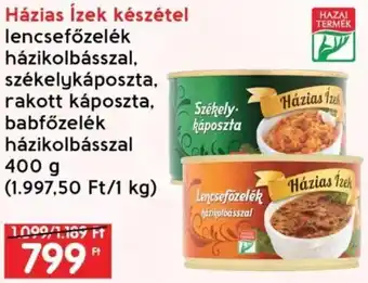 Házias ízek készétel 400g