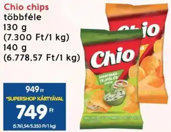 Chio chips többféle 130g/140g