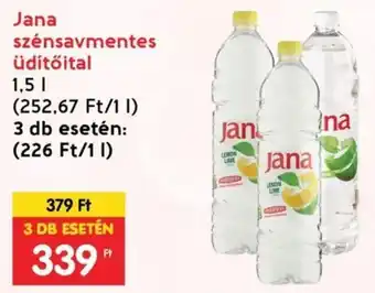 Interspar Jana szénsavmentes üdítőital 1,5l ajánlat