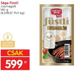 Interspar Sága Füstli 140g ajánlat