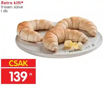 Interspar Retro kifli 1db ajánlat