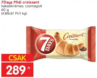 Interspar 7Days Midi croissant 60g ajánlat