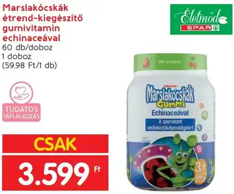 Marslakócskák étrend-kiegészítő gumivitamin echinaceával 60db