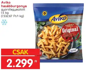 Aviko hasábburgonya 1,5kg