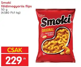 Smoki földimogyorós flips 50g