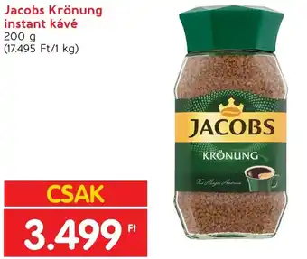 Jacobs Krönung instant kávé 200g