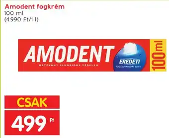Interspar Amodent fogkrém 100 ml ajánlat