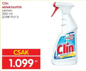 Clin ablaktisztító 500 ml