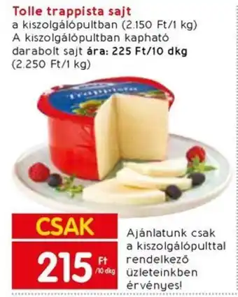 Tolle trappista sajt 10 dkg
