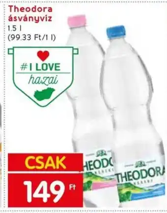 Spar Theodora ásványvíz 1,5 l ajánlat