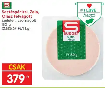 Sertéspárizsi, Zala, Olasz felvágott 150 g