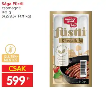 Spar Sága Füstli 140 g ajánlat