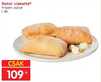 Spar Natúr ciabatta 1 db ajánlat