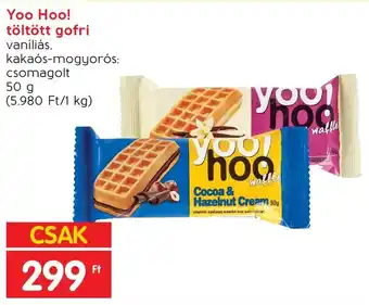 Spar Yoo Hoo! töltött gofri 50 g ajánlat