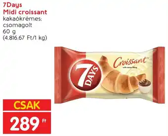 Spar 7Days Midi croissant 60 g ajánlat