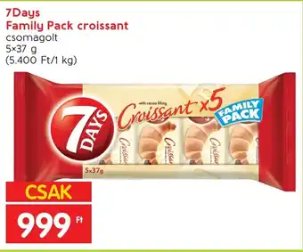 Spar 7Days Family Pack croissant 5 x 37 g ajánlat