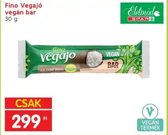 Spar Fino Vegajó vegán bar 30 g ajánlat