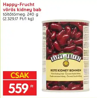 Spar Happy-Frucht vörös kidney bab 240 g ajánlat