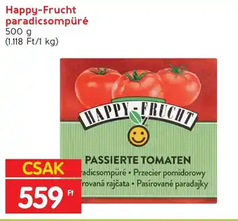 Spar Happy-Frucht paradicsompüré 500 g ajánlat