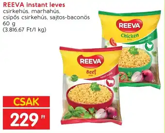 Spar REEVA instant leves 60 g ajánlat
