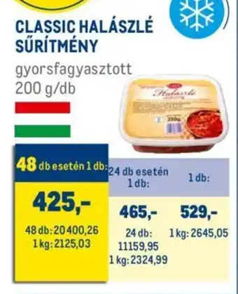 CLASSIC HALÁSZLÉ SŰRÍTMÉNY 200 g